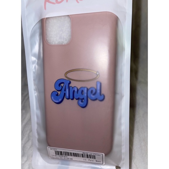Pink Angel Graphic iPhone 11 Pro Max Case 💜 - Picture 14 of 17